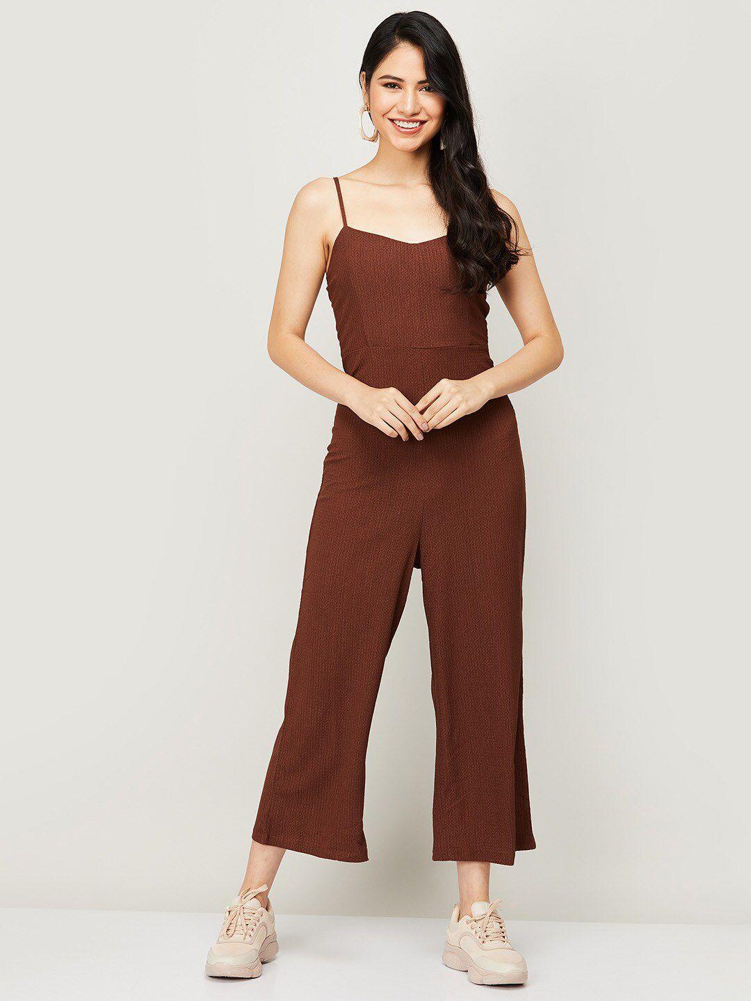 ginger by lifestyle women brown bodycon maxi dress