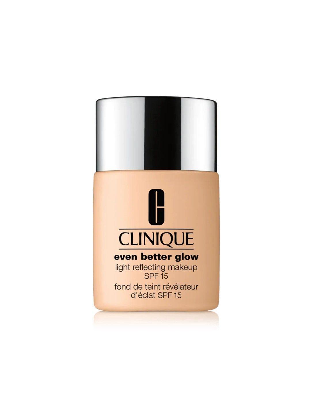 clinique even better glow light reflecting spf15 liquid foundation 30ml - meringue wn12