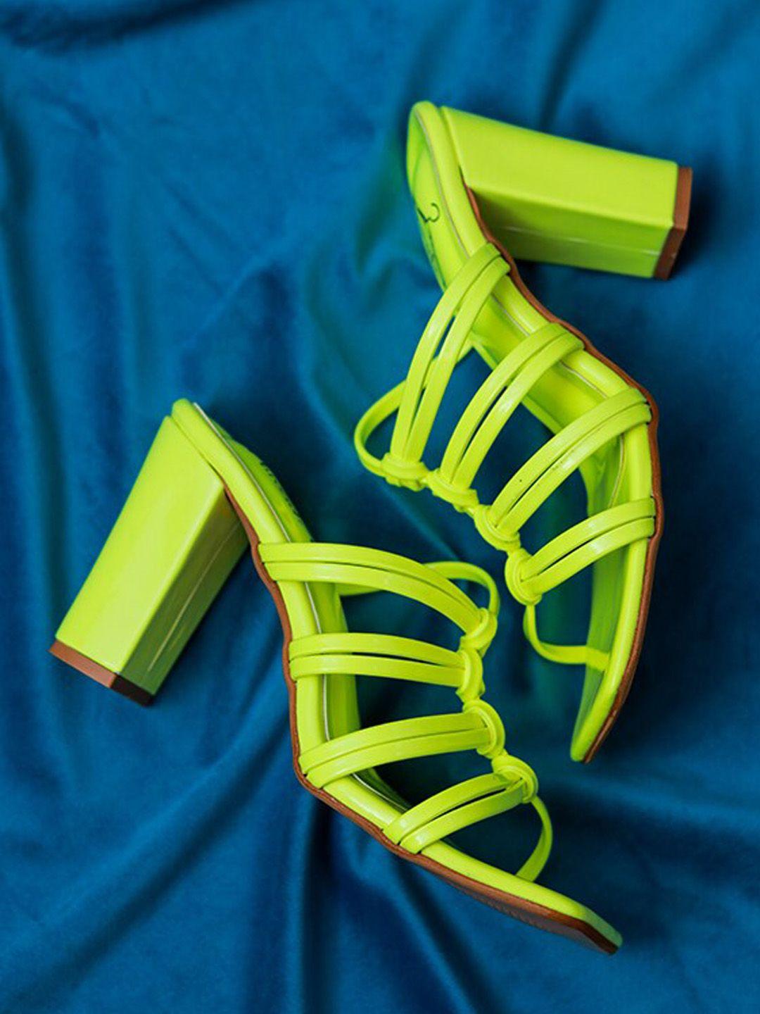 brauch fluorescent green block pumps