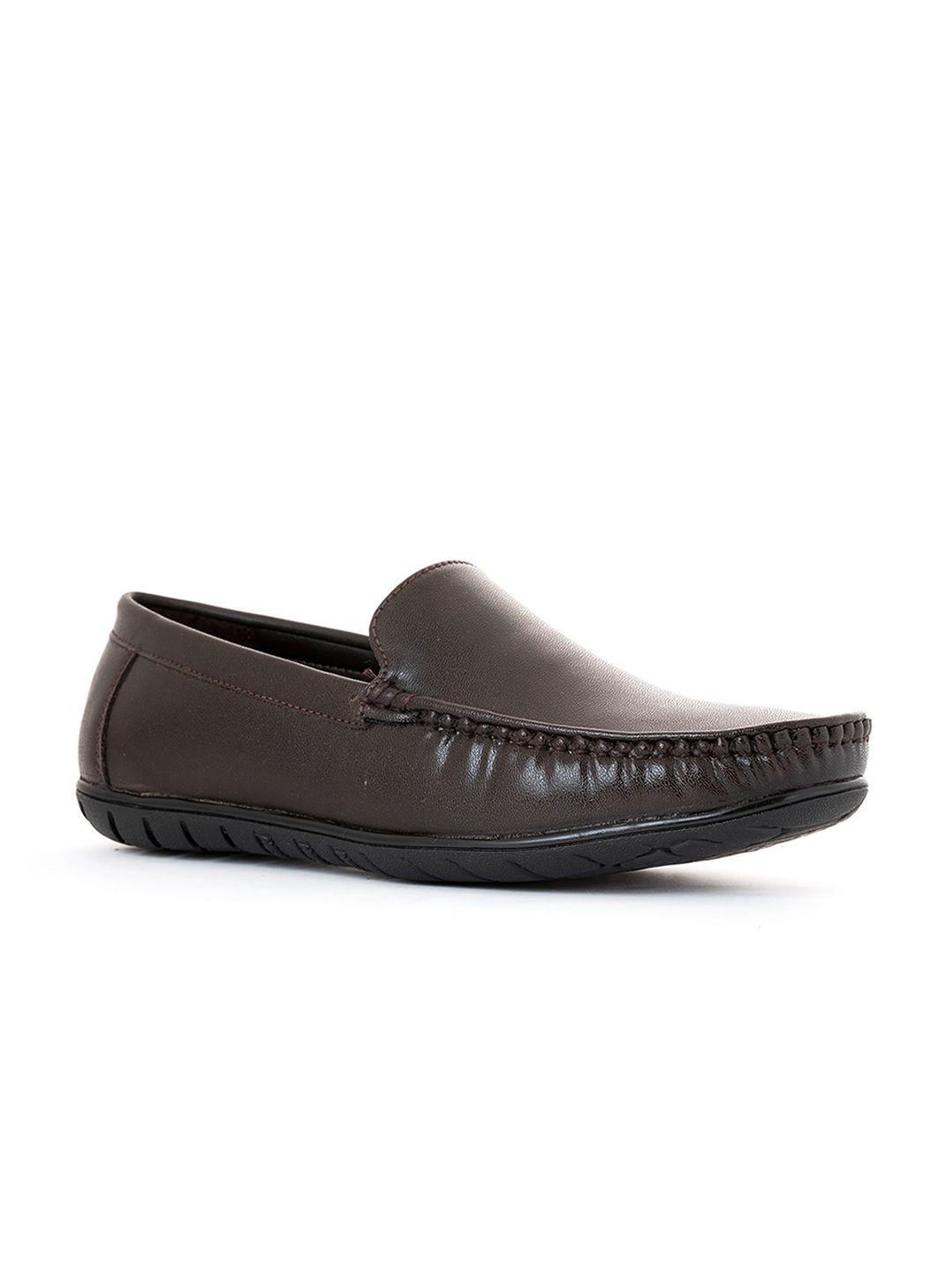 khadims men brown loafers