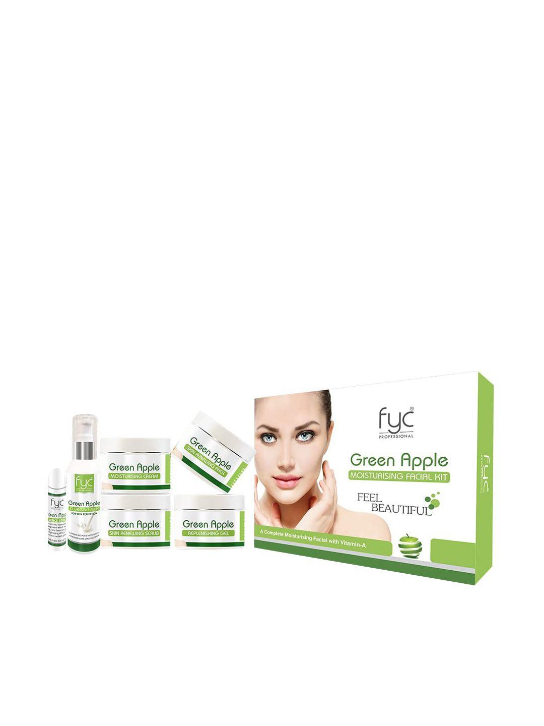 fyc professional green apple vitamin a facial kit  (260g)