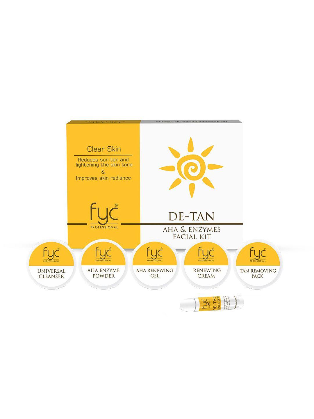 fyc professional de-tan facial kit - 26gm