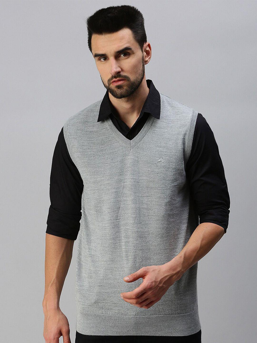 98 degree north men grey sweater vest