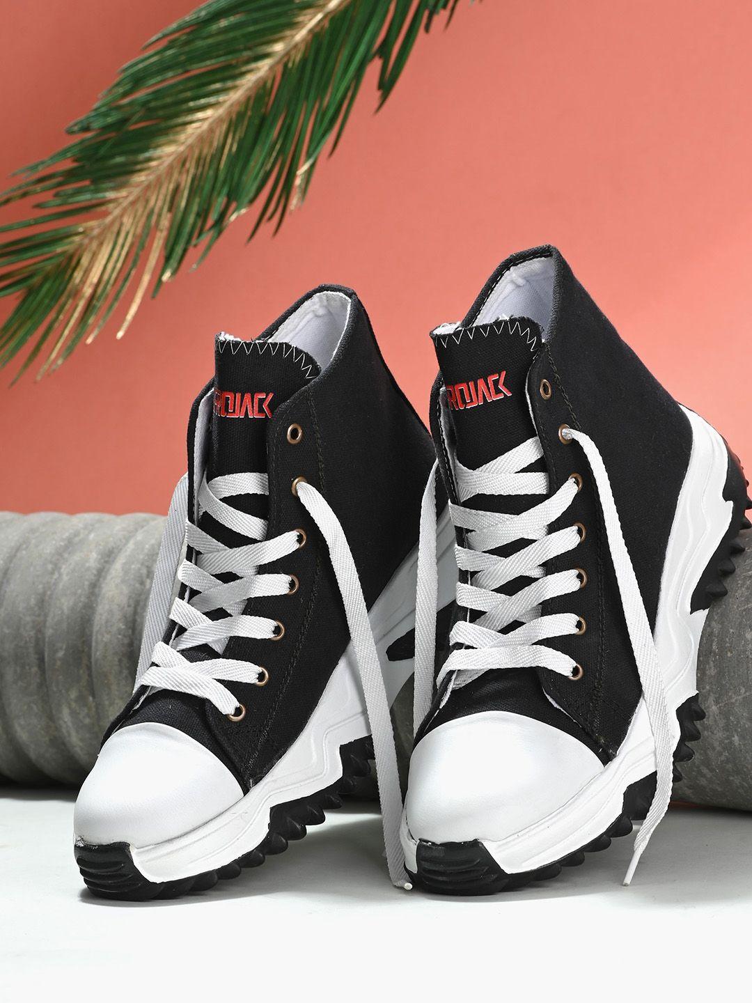 afrojack women black colourblocked sneakers