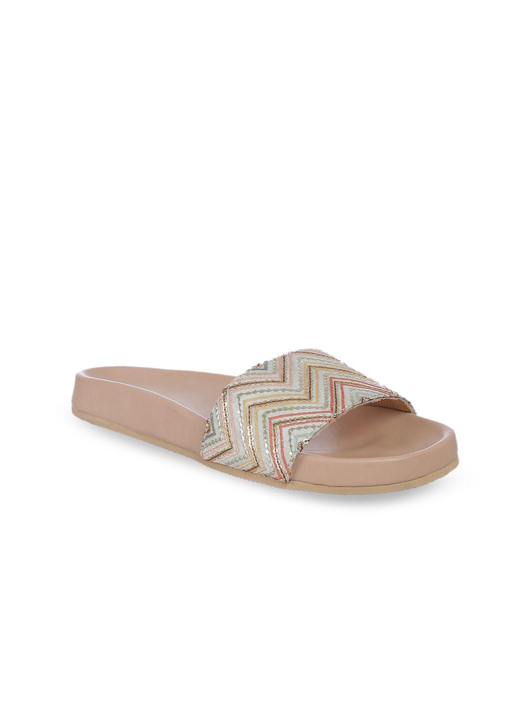 biba women multicoloured printed  flats