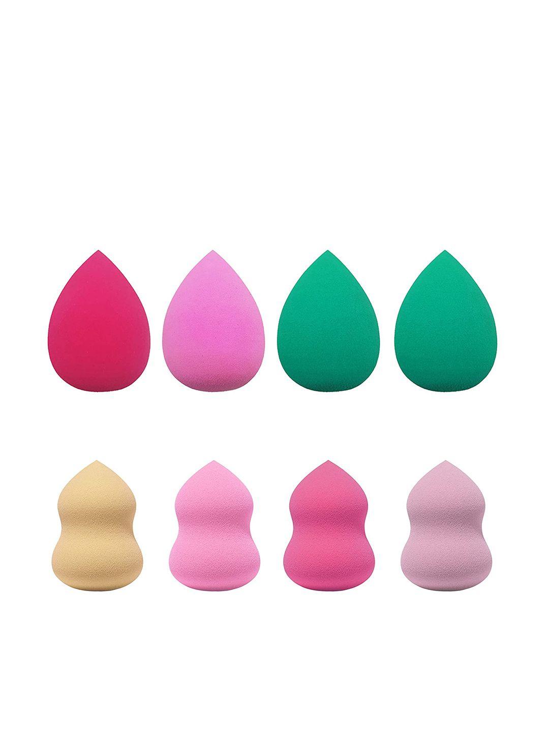 majestique set of 8 makeup blender beauty sponges