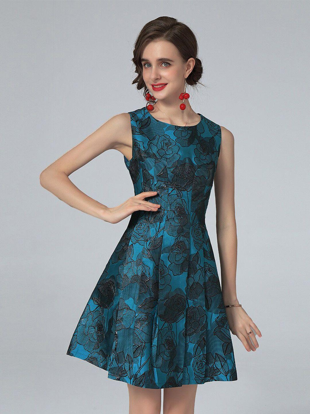 jc collection women blue dress