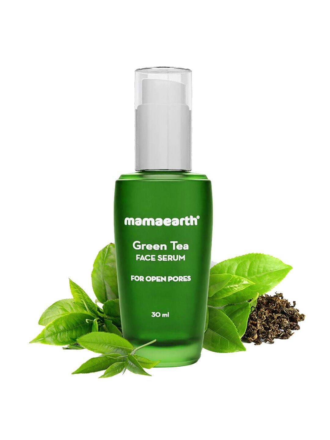 mamaearth green tea face serum 30 ml