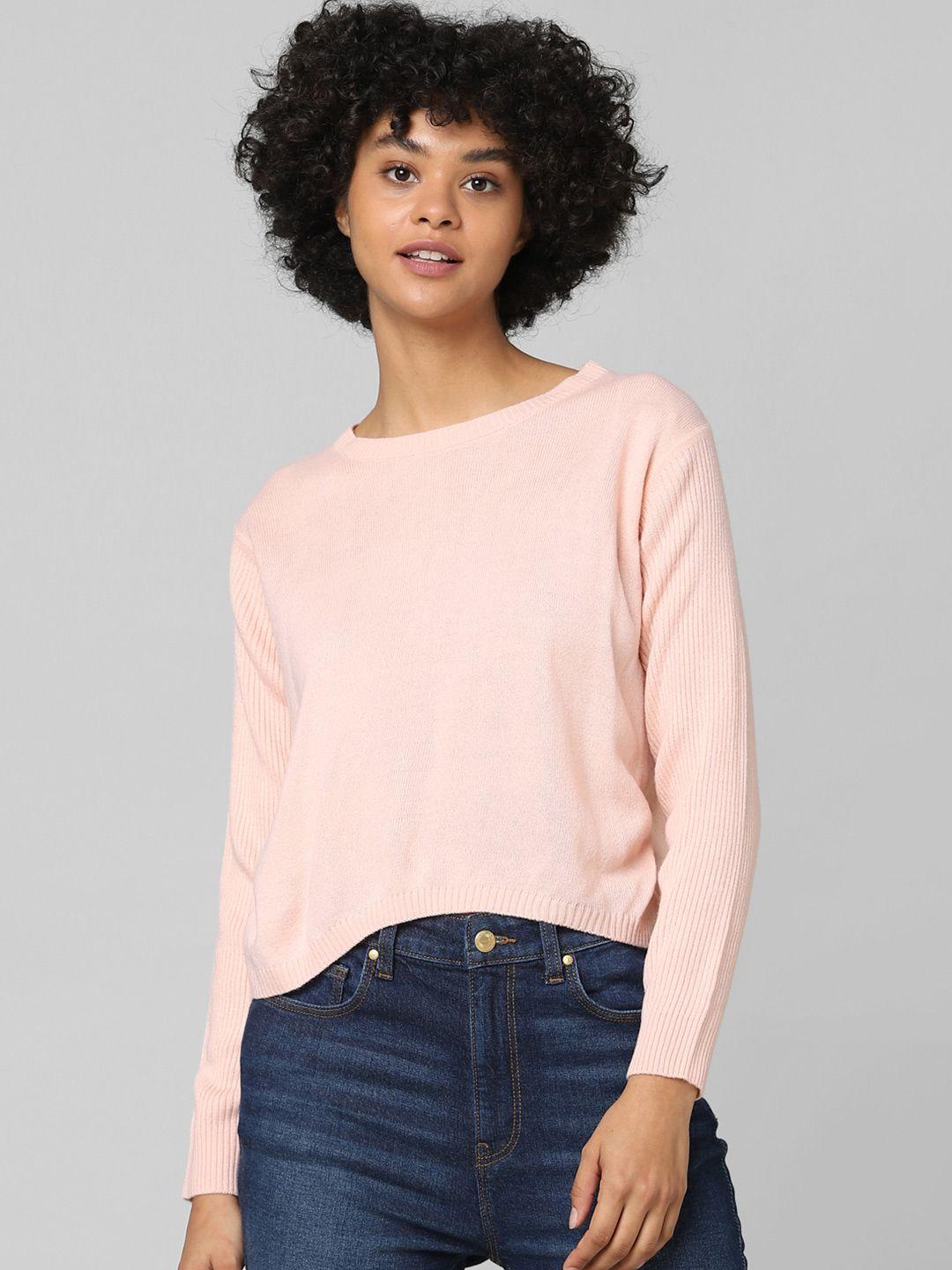 only women pink casual top