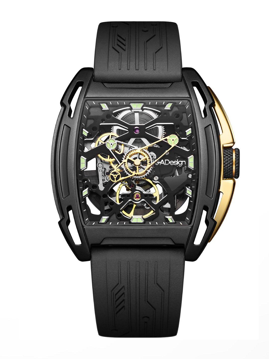 ciga design men skeleton watch automatic mechanical watch