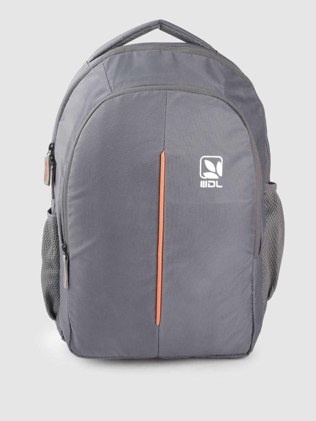 woodland men grey solid backpack