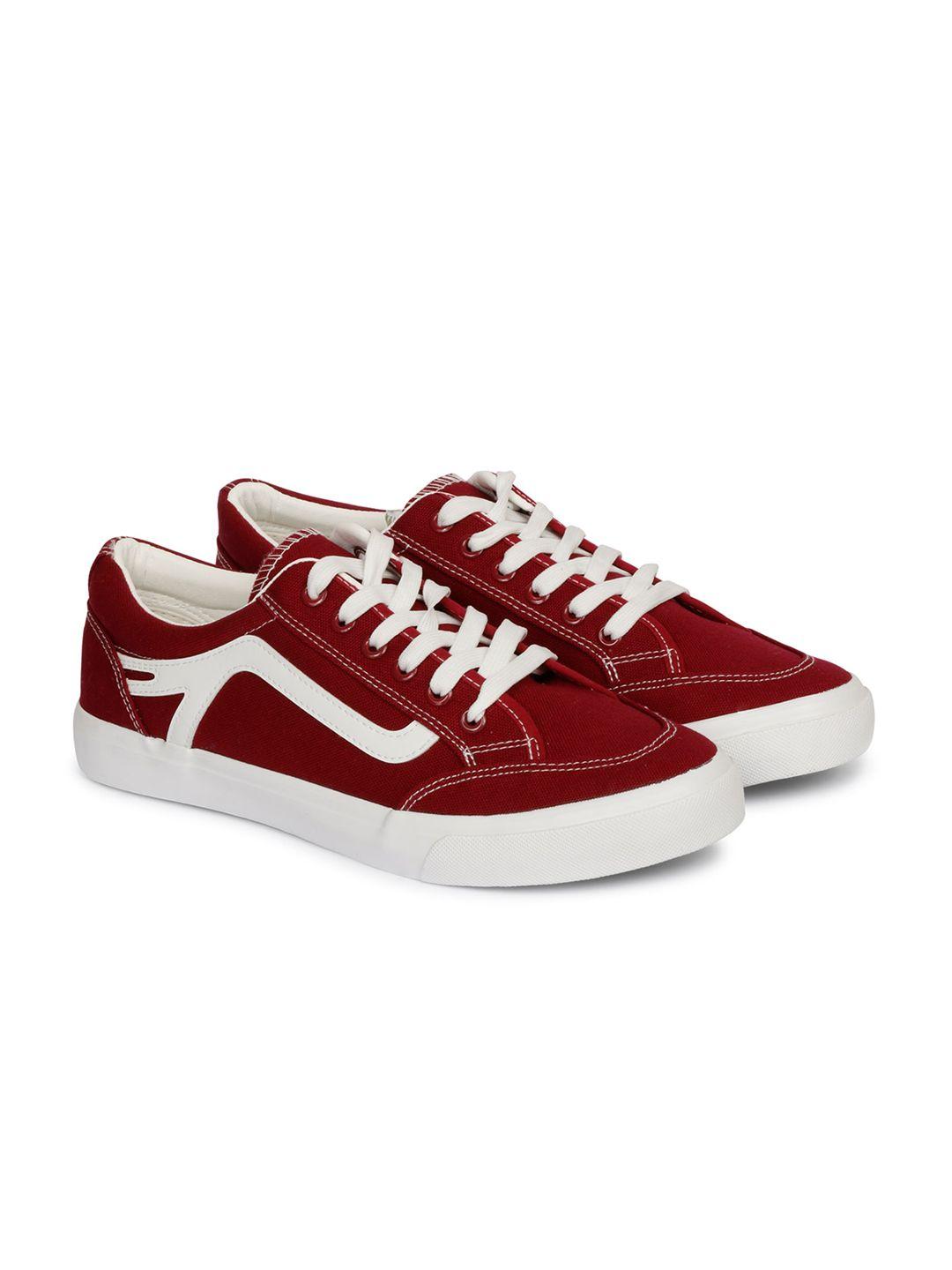 cipramo sports men maroon sneakers