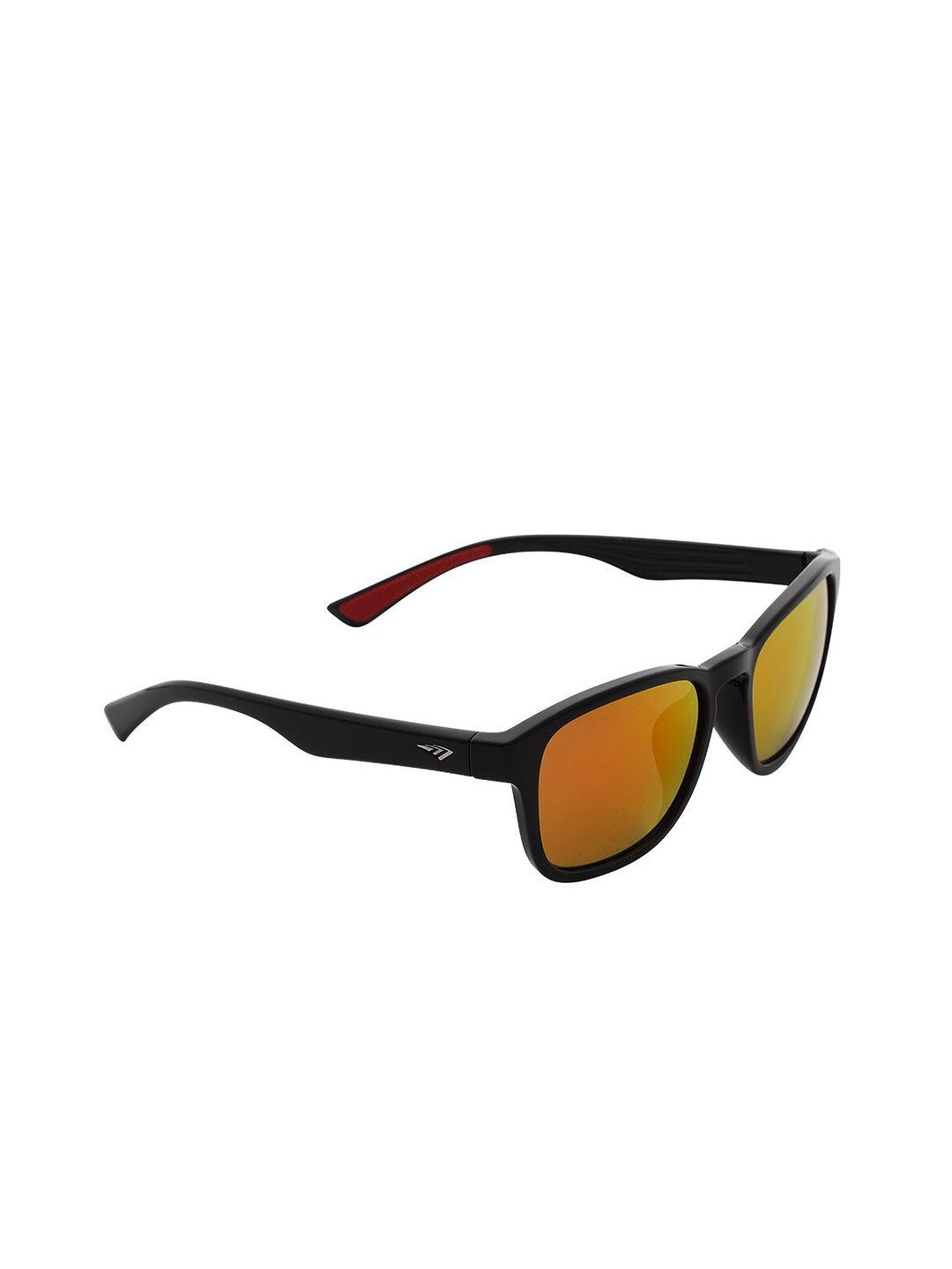 charles london men orange & black sports sunglass with uv protected lens-gt_60006_c025