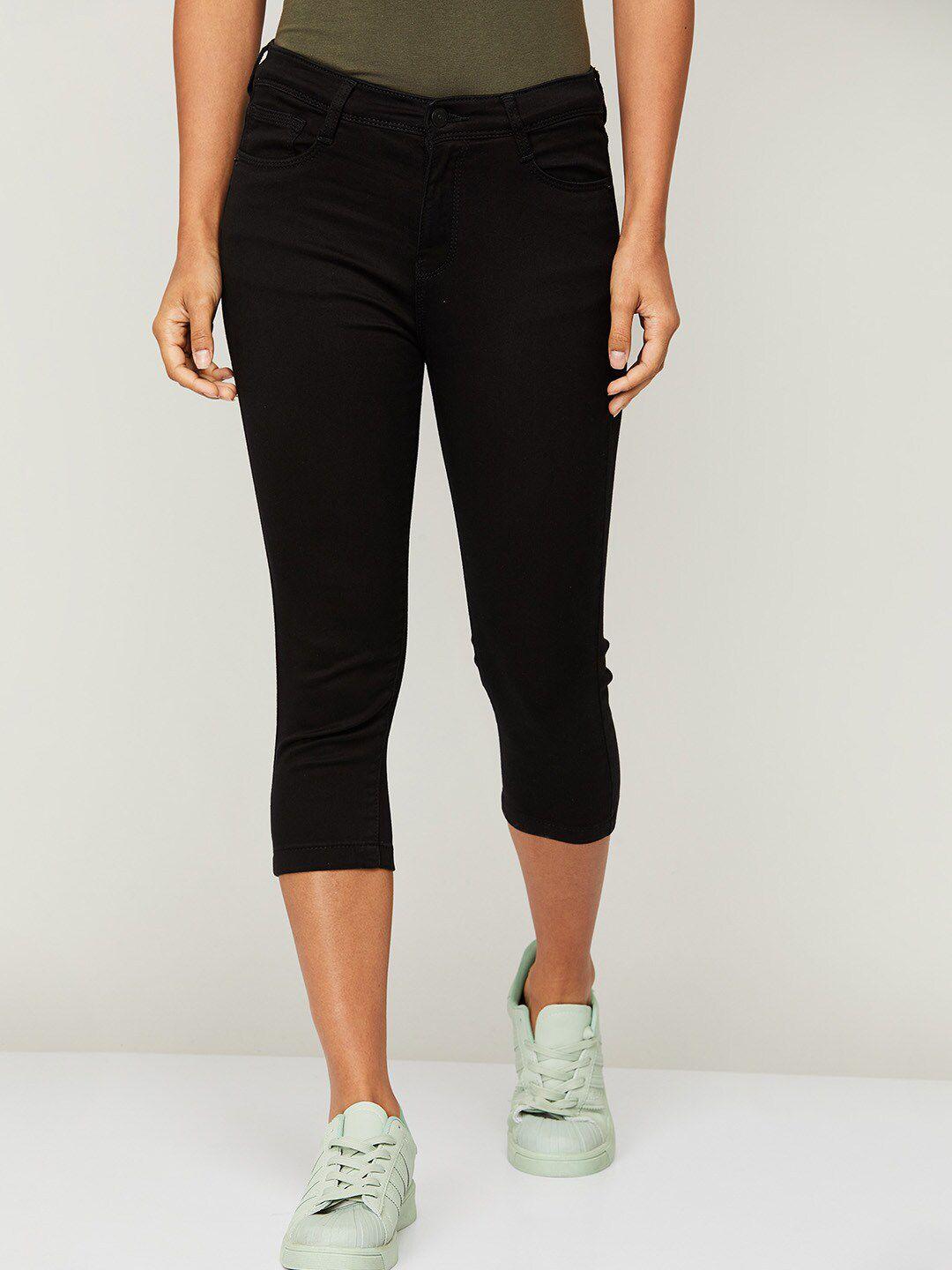 fame forever by lifestyle women black skinny fit jeans