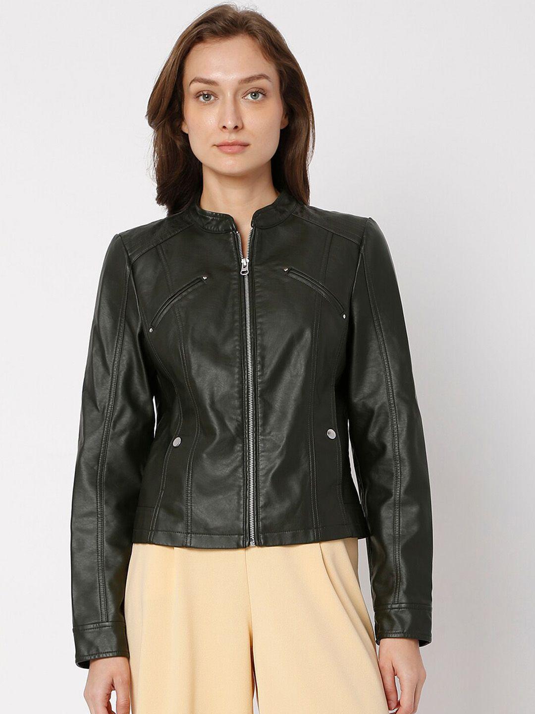 vero moda women black tailored crop jacket