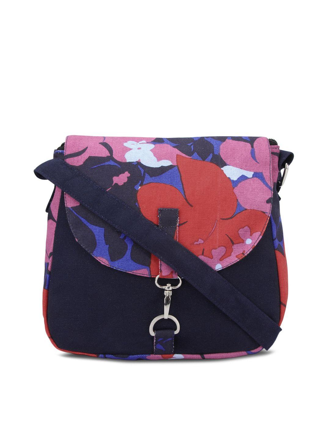 vivinkaa navy printed sling bag