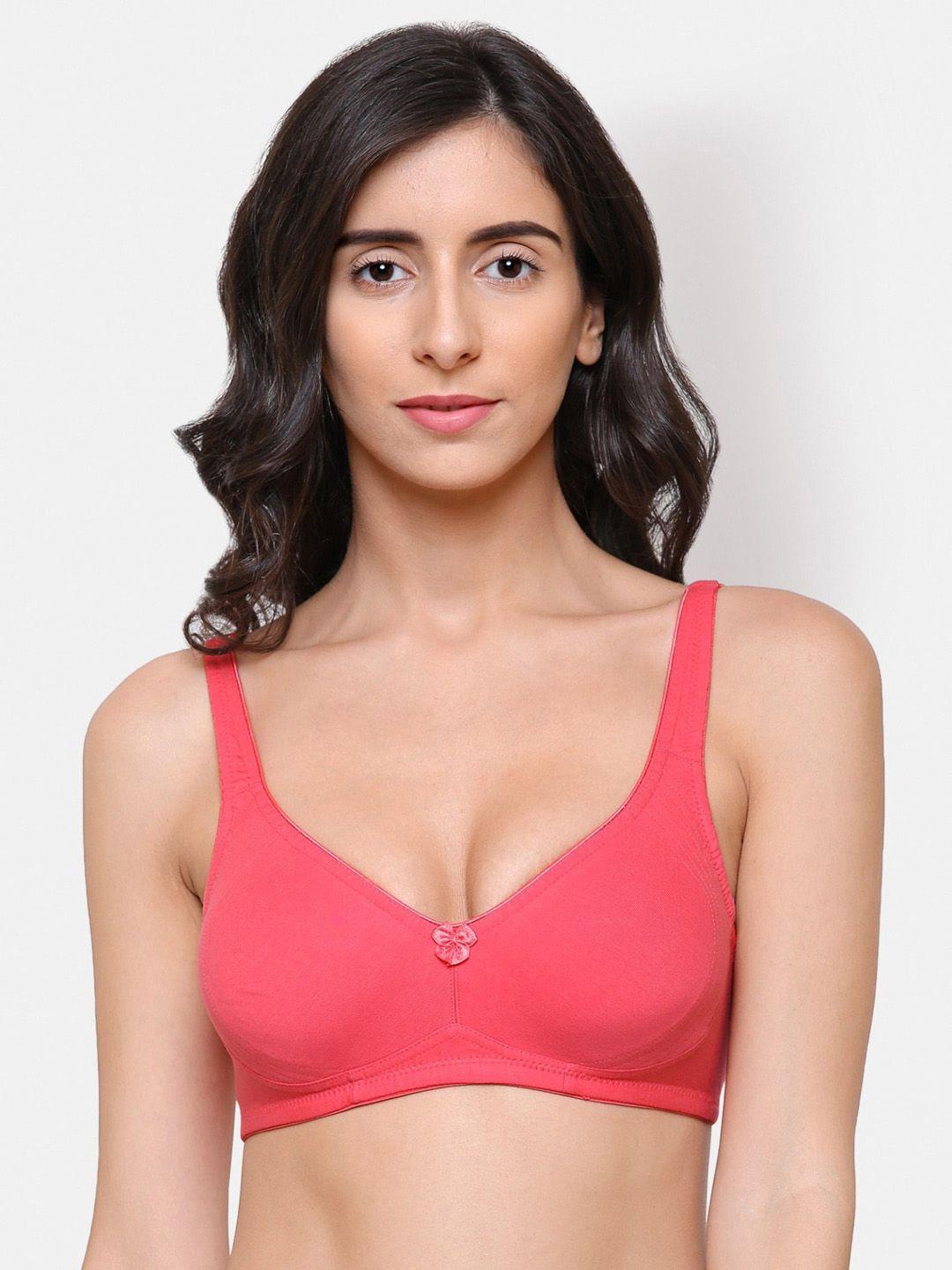 college girl women  pink bra