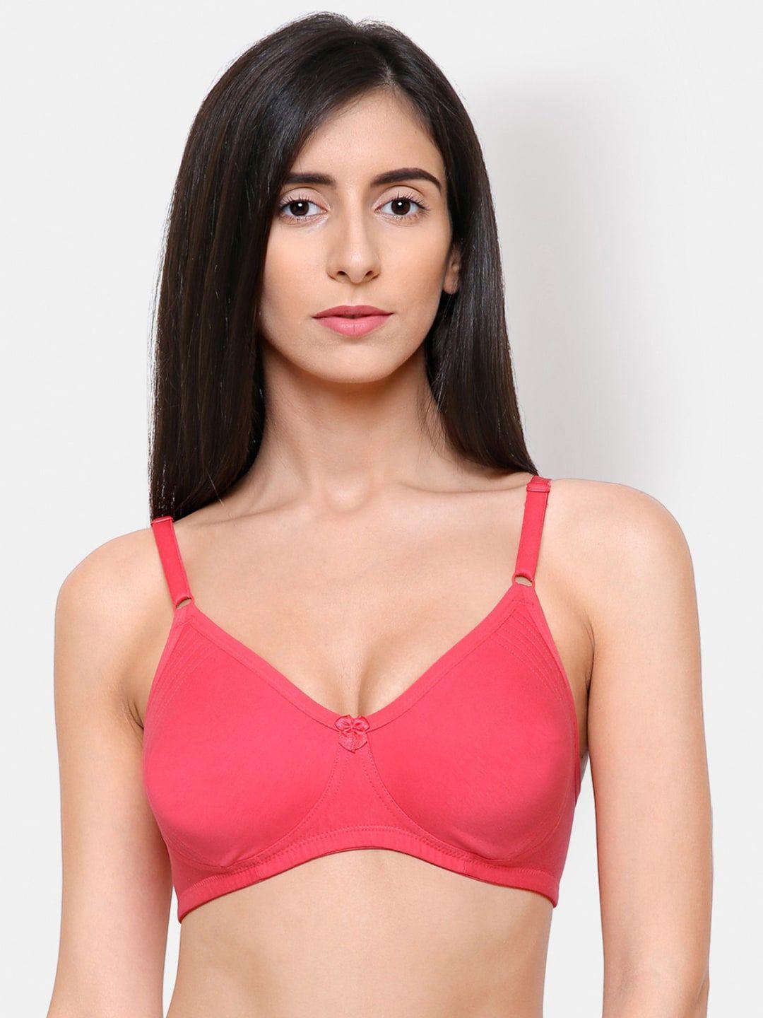 college girl women pink bra