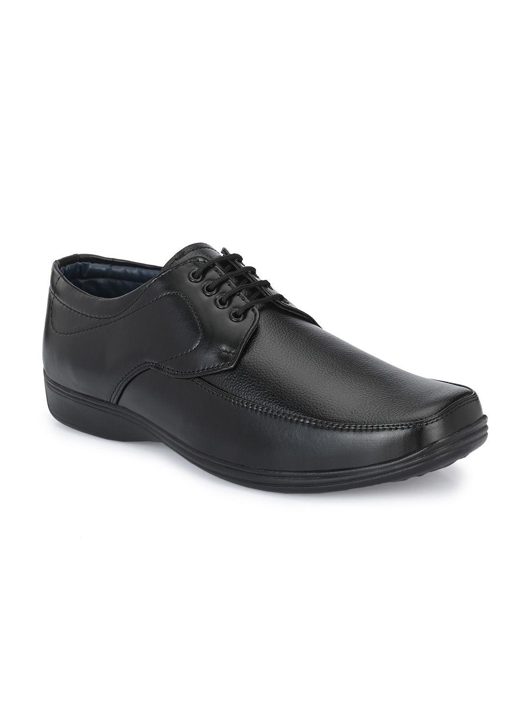 azzaro black men black solid formal derbys