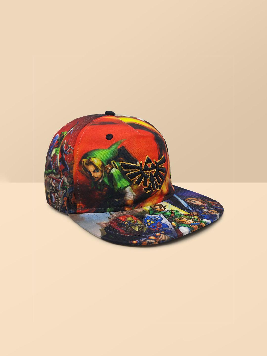 free authority men multicolor zelda printed snapback cap