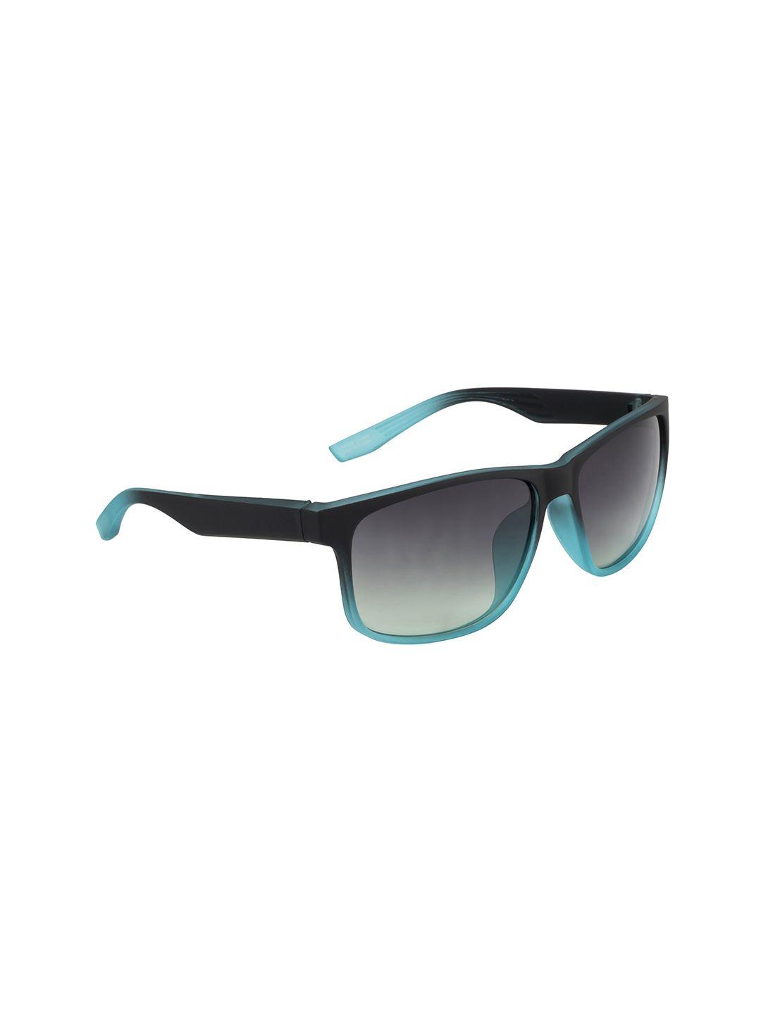 mast & harbour unisex grey lens & black sports sunglasses with uv protected lens mh-m22436