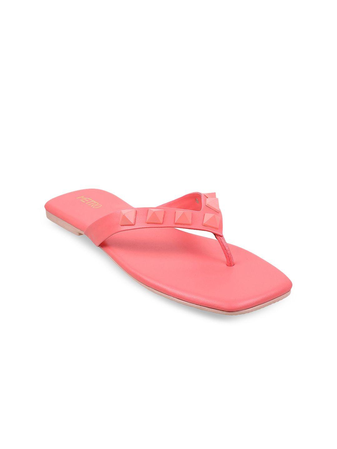 mochi women pink t-strap flats