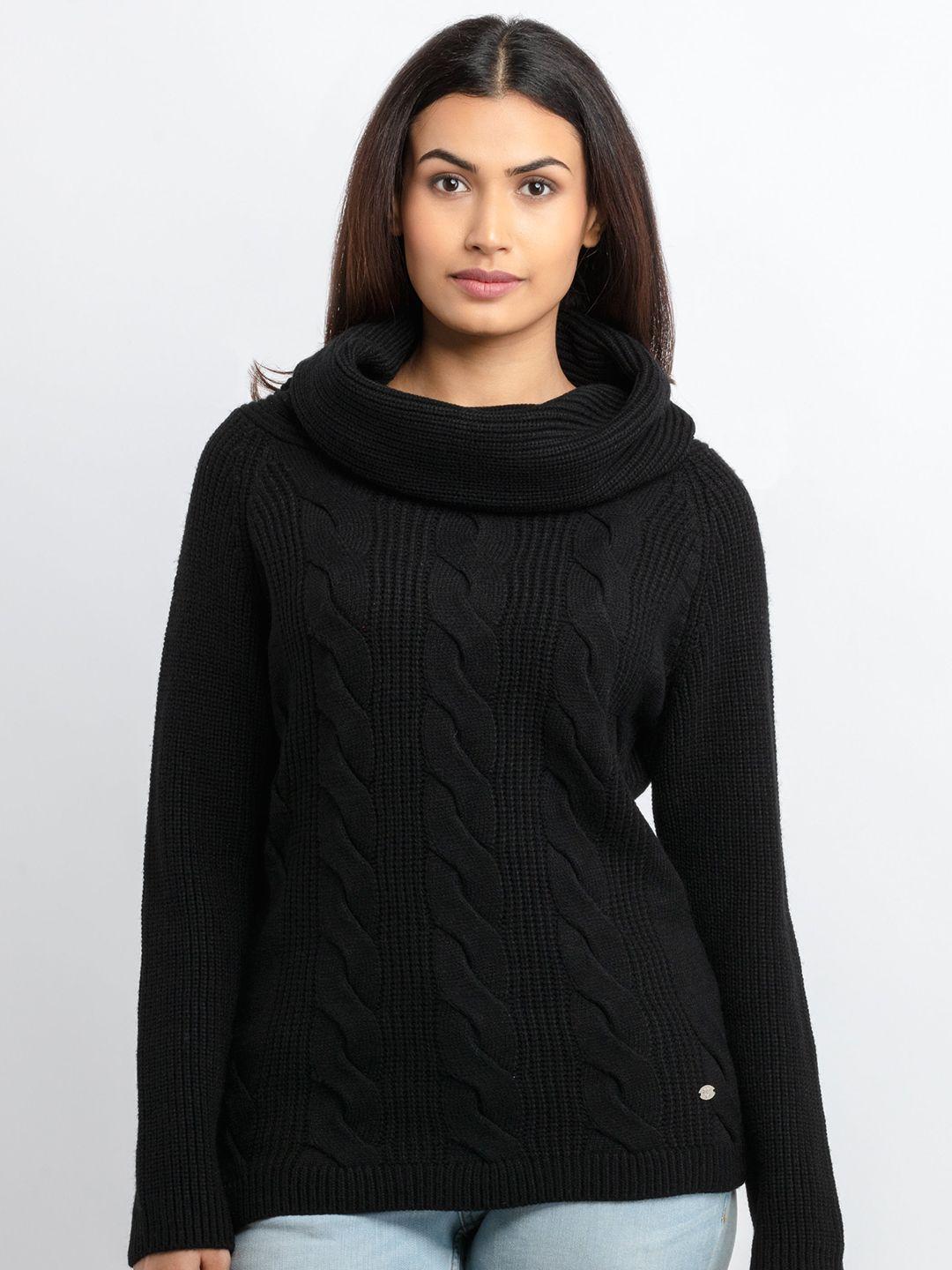 status quo women black pullover