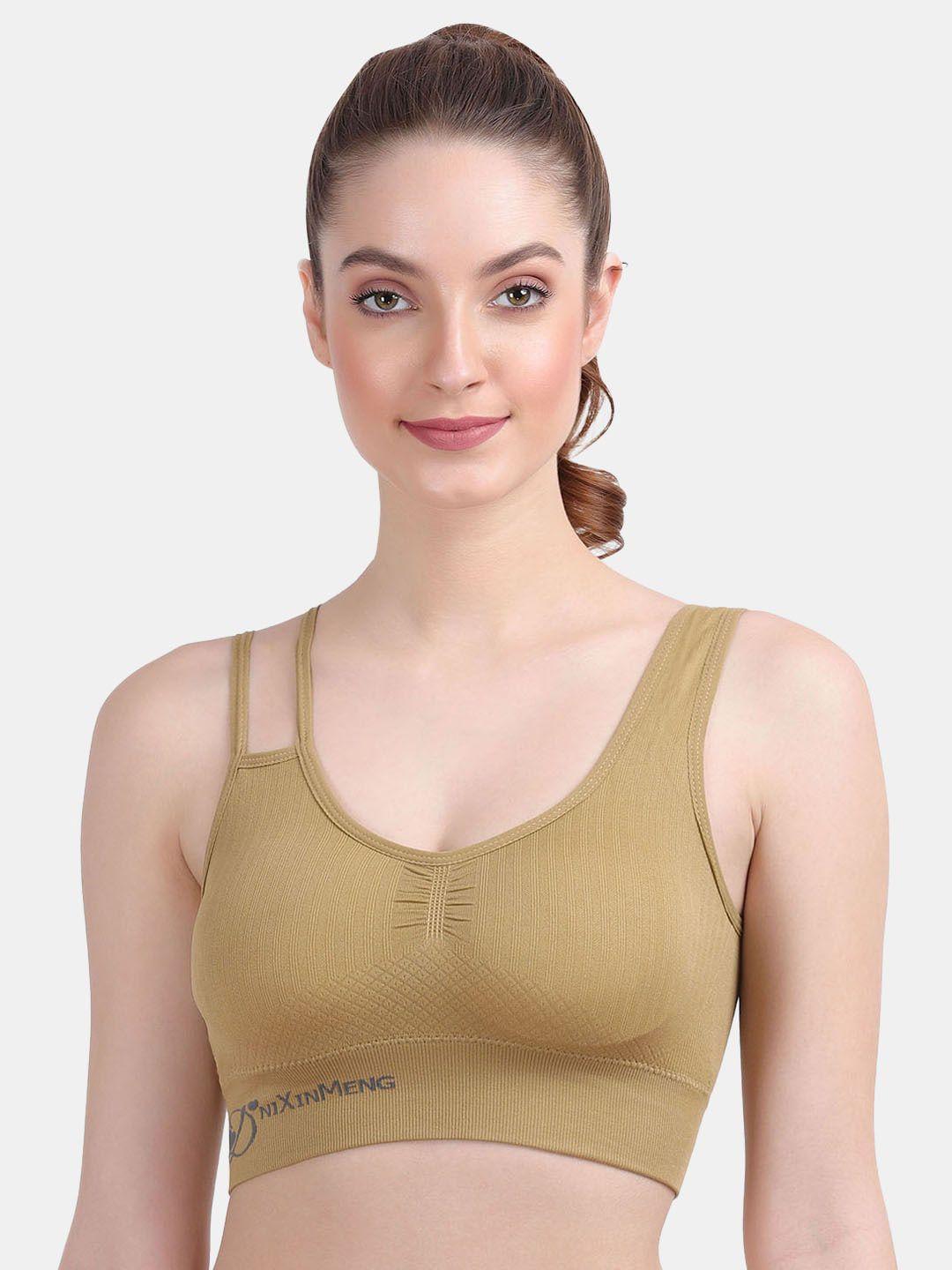 amour secret gold-toned removable padded sports bra