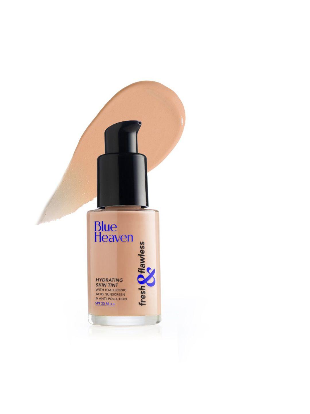 blue heaven fresh & flawless hydrating skin tint with hyaluronic acid 28 ml - rose vanilla