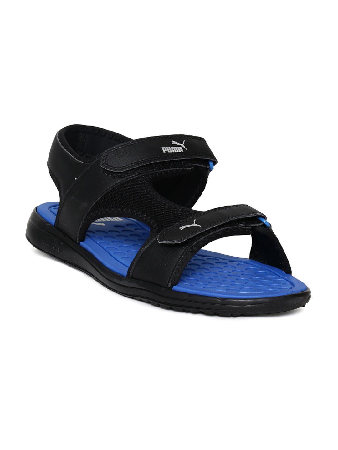 puma men black cydon dp sports sandals