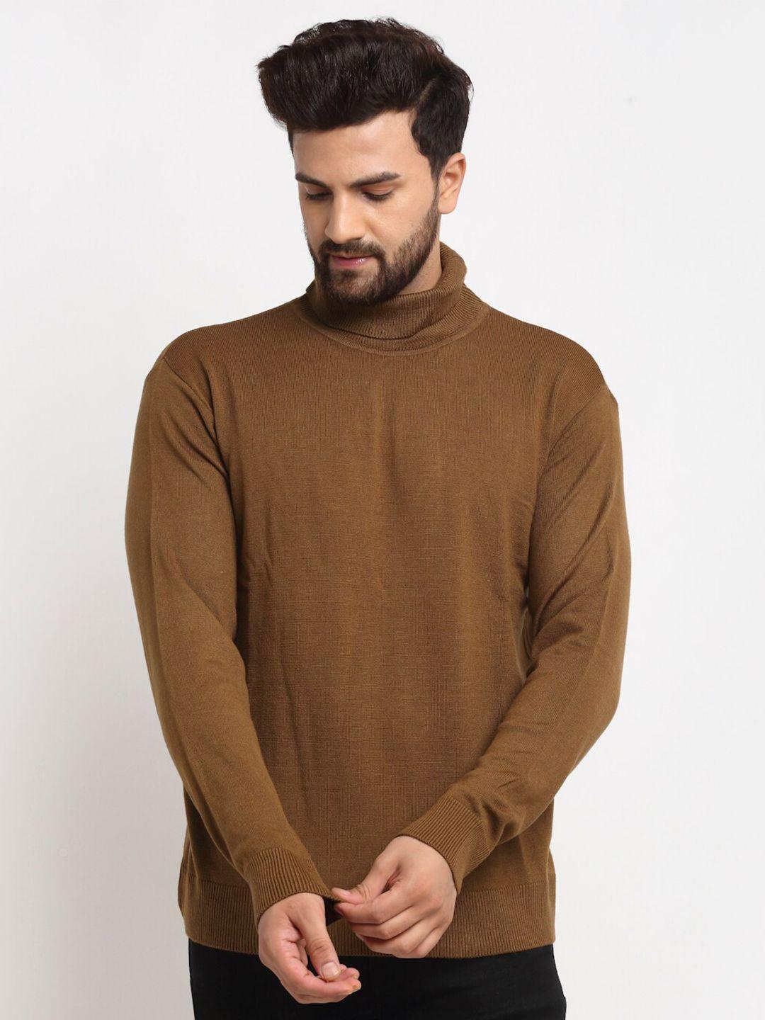 club york men brown pullover