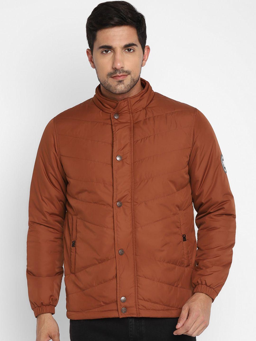 red chief men rust lightweight padded jacket