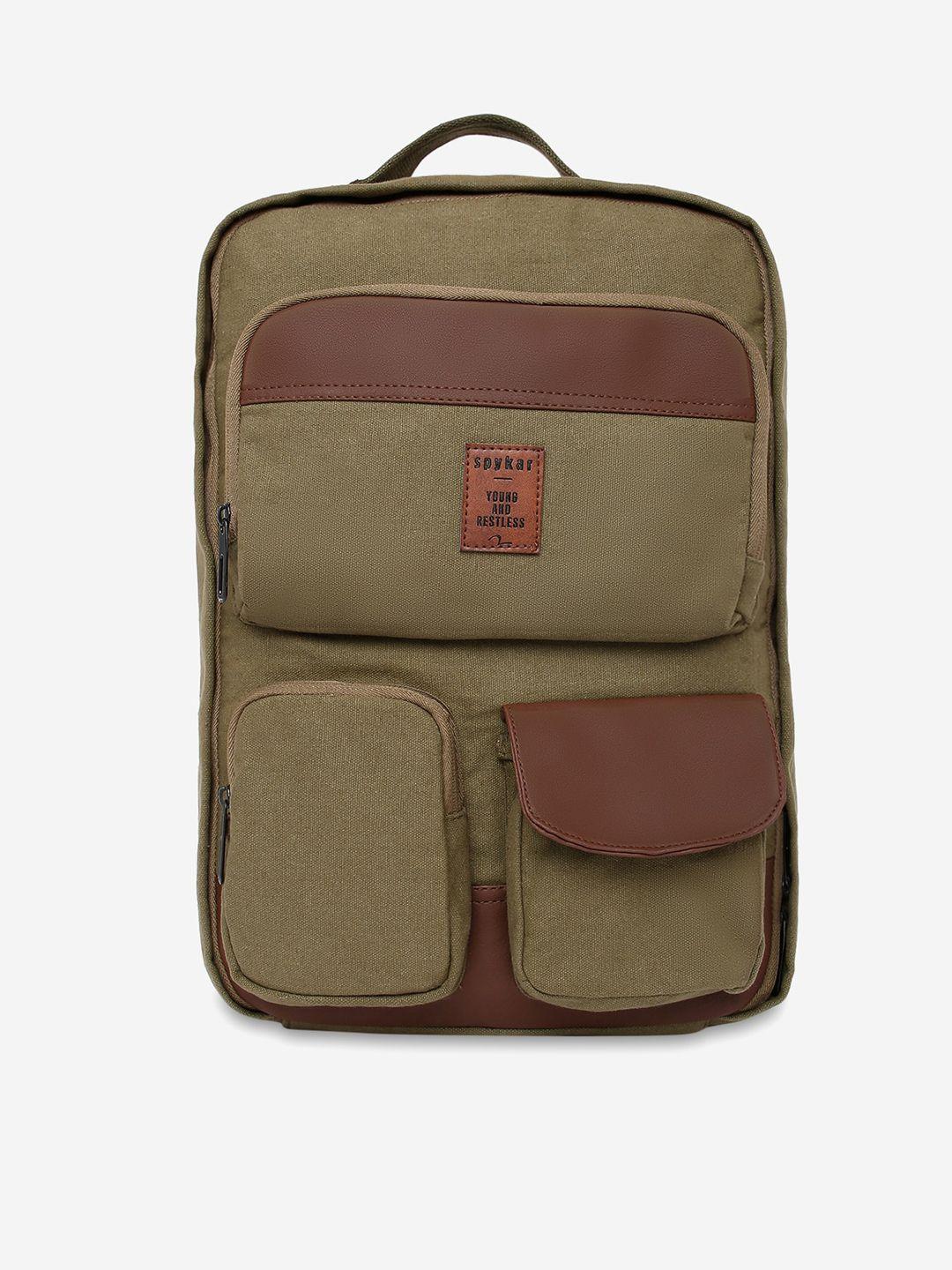 spykar men medium size canvas backpacks