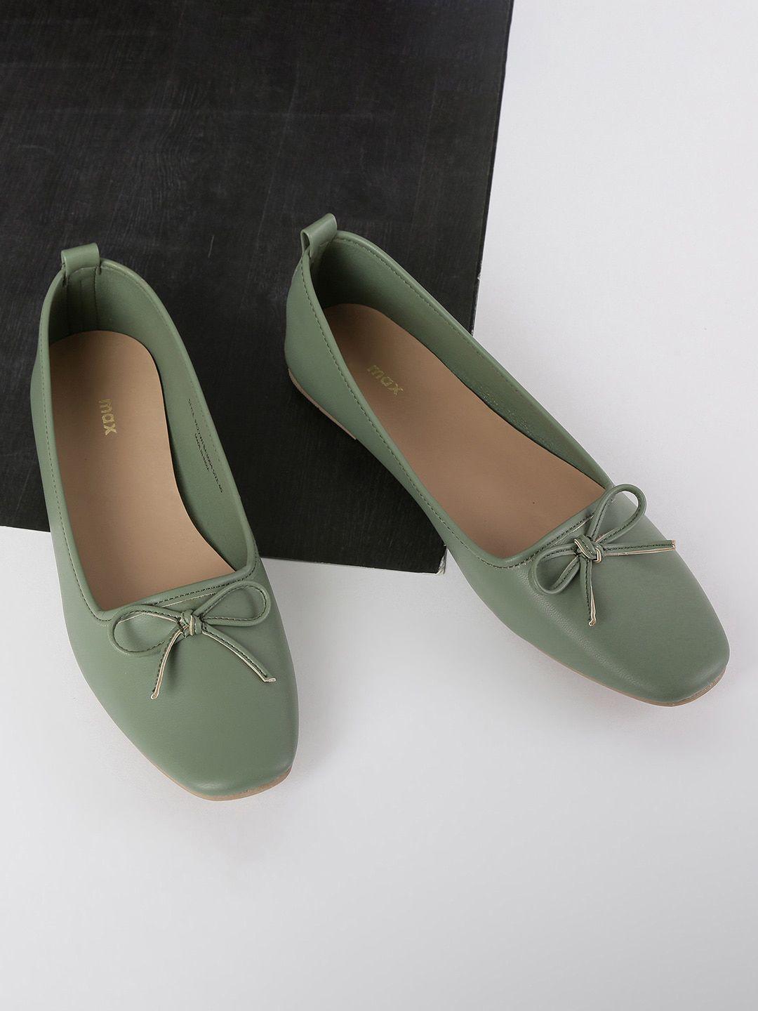 max women ballerinas with bows flats