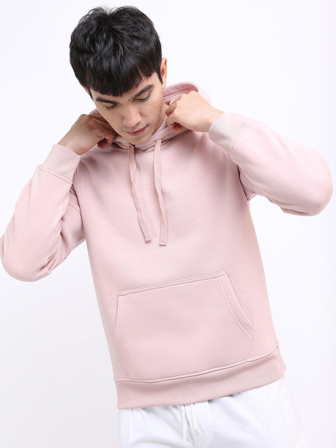 ketch men pink hooded sweatshirt