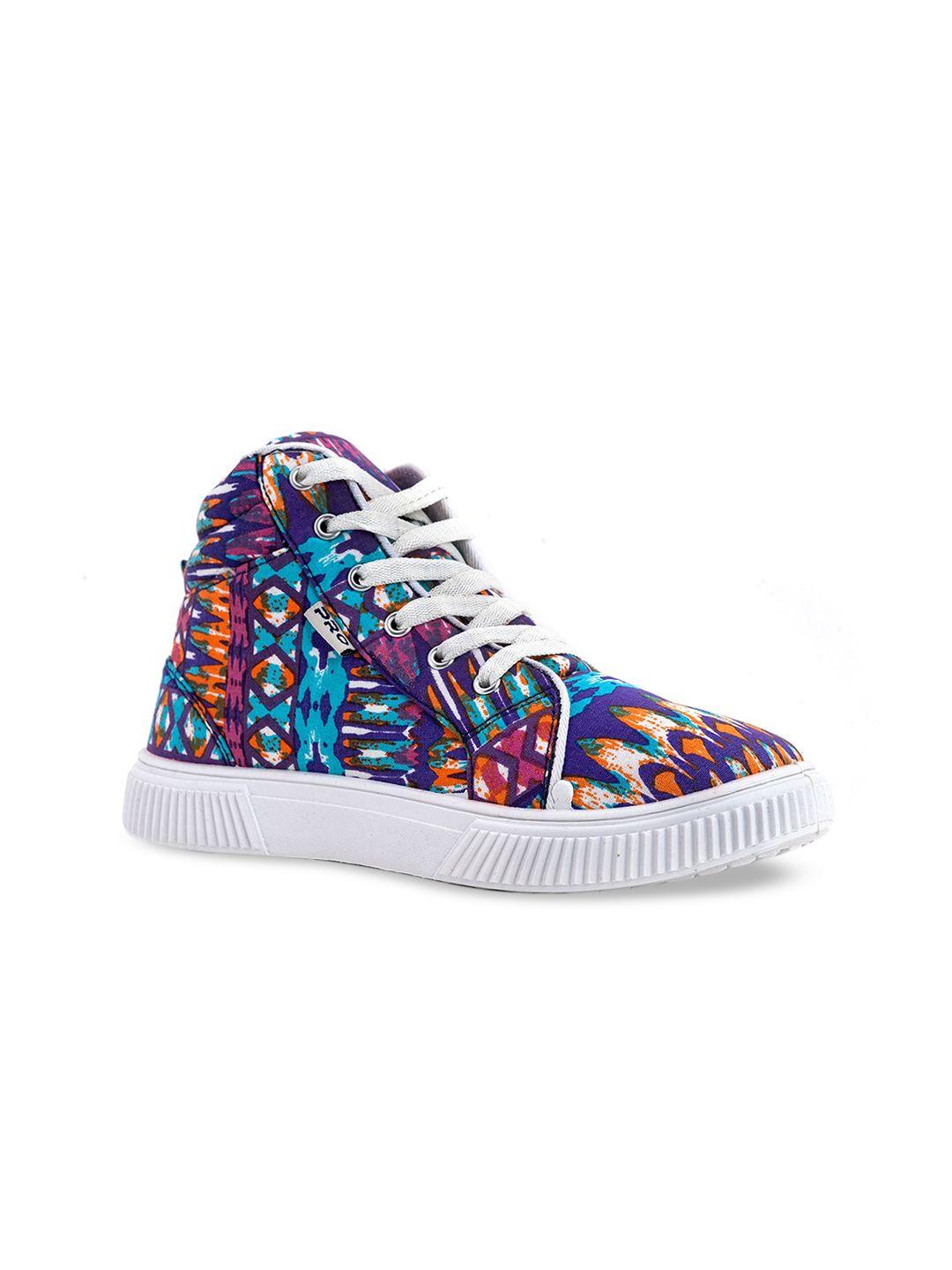 khadims women blue printed sneakers