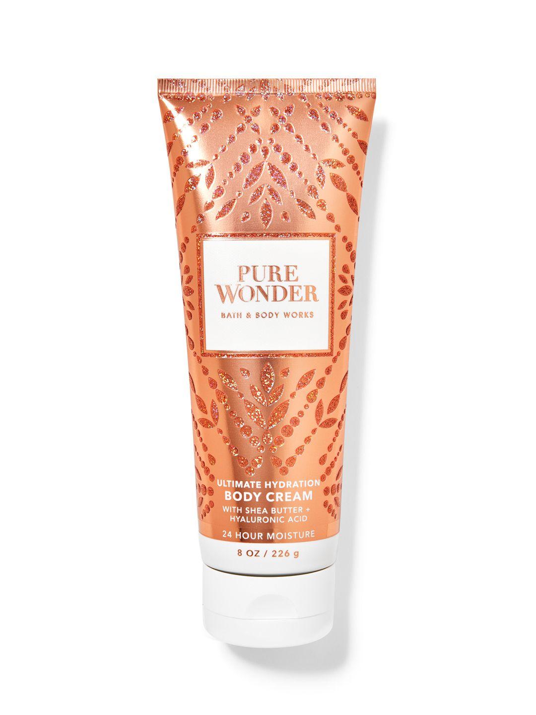 bath & body works pure wonder ultimate hydration body cream with hyaluronic acid - 226g