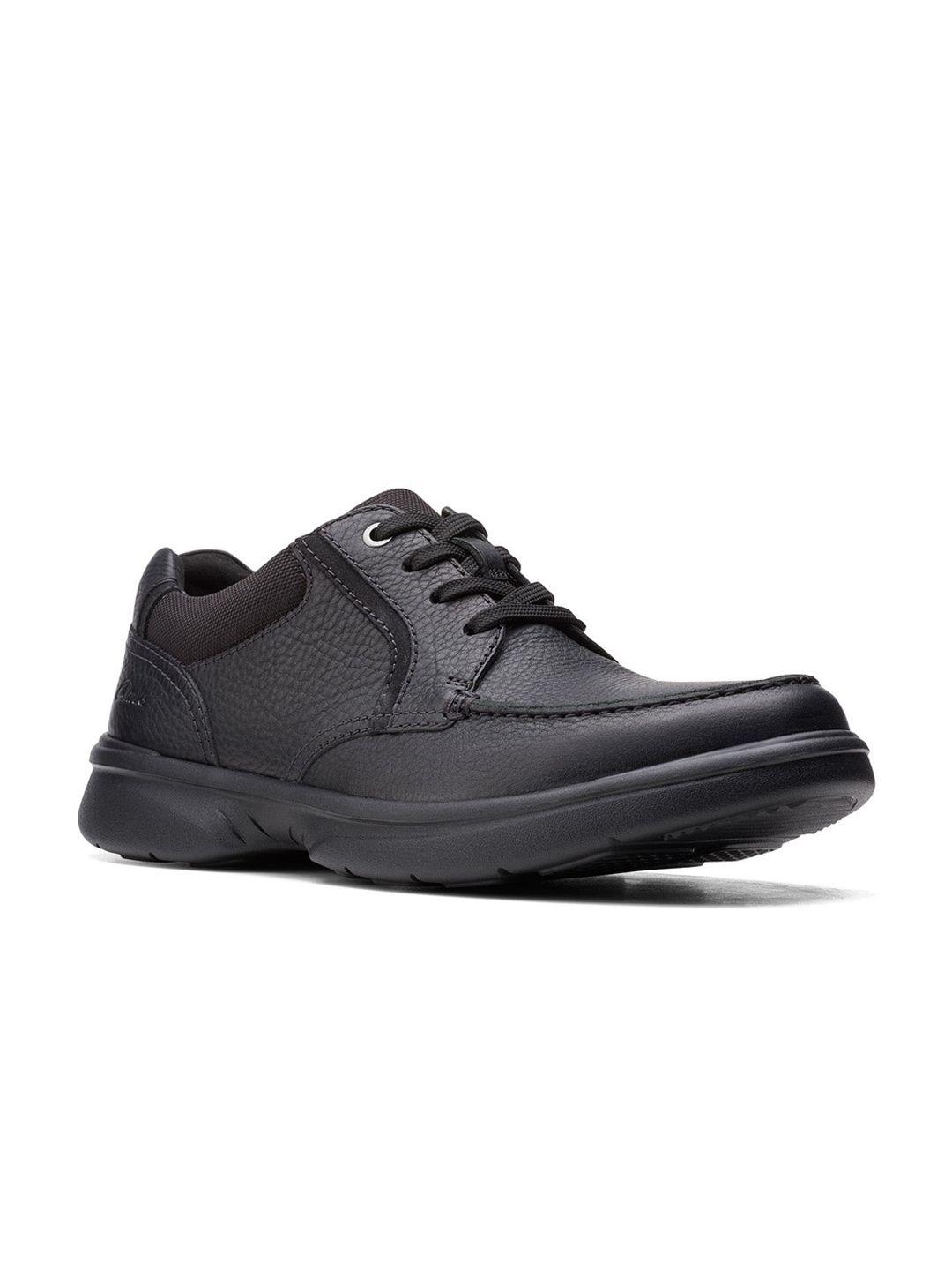 clarks men leather sneakers