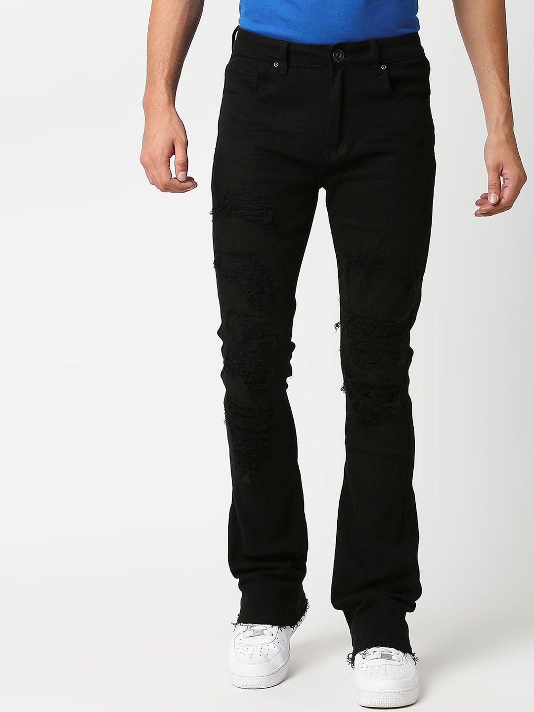 waimea men black stretchable jeans