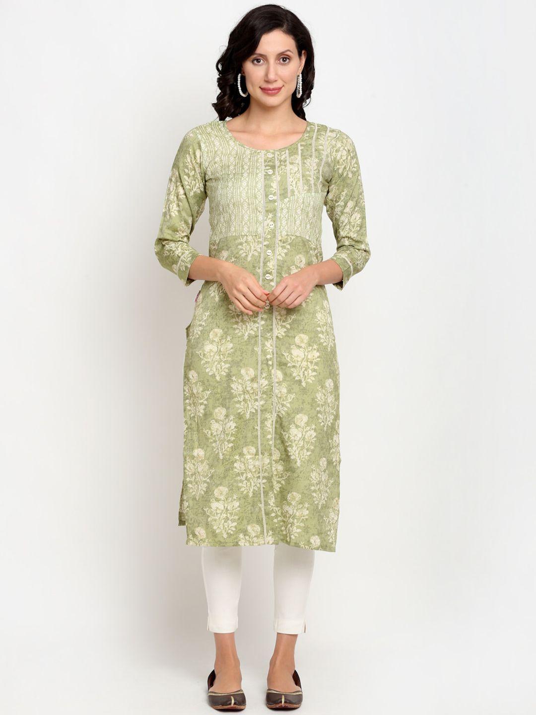 lovely lady women mustard yellow geometric printed kurta