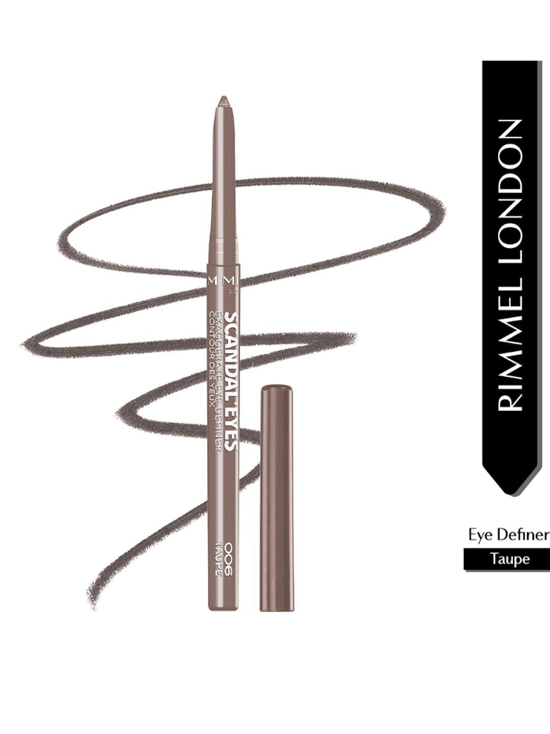 rimmel london scandaleyes exaggerate eye definer 0.35 g - taupe 006