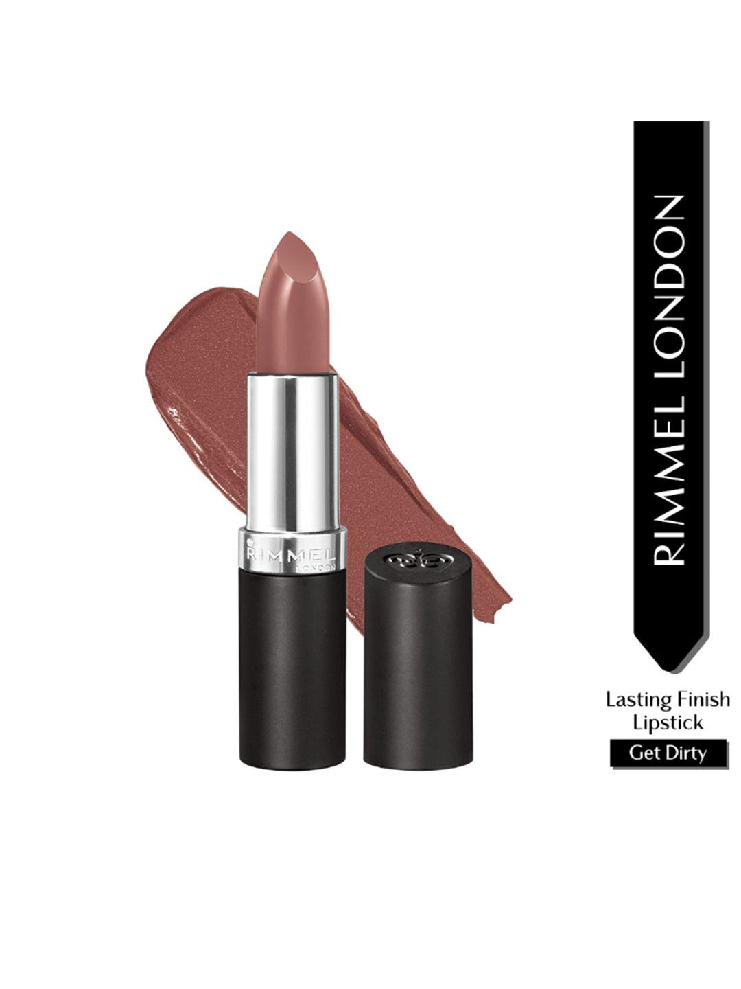 rimmel london lasting finish glossy lipstick 4 g - get dirty