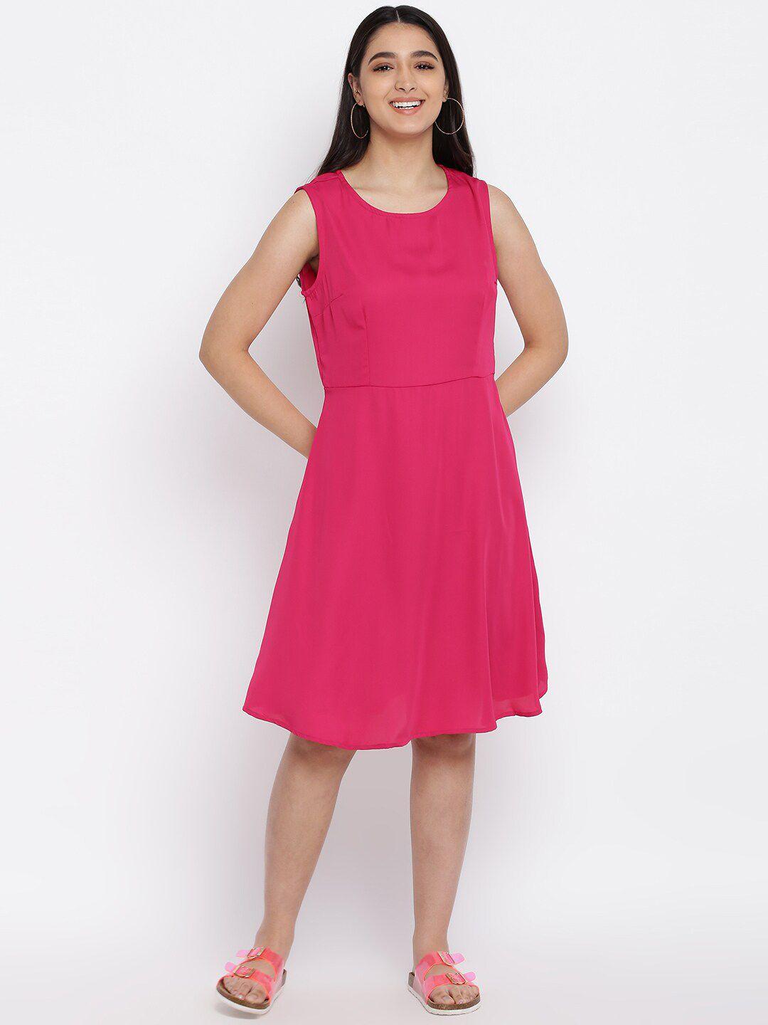 abof fuchsia dress