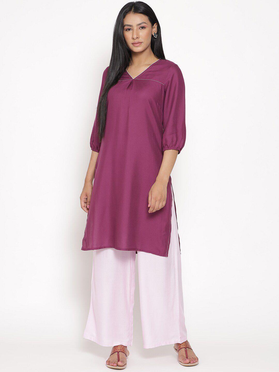 aurelia women  kurta with palazzos