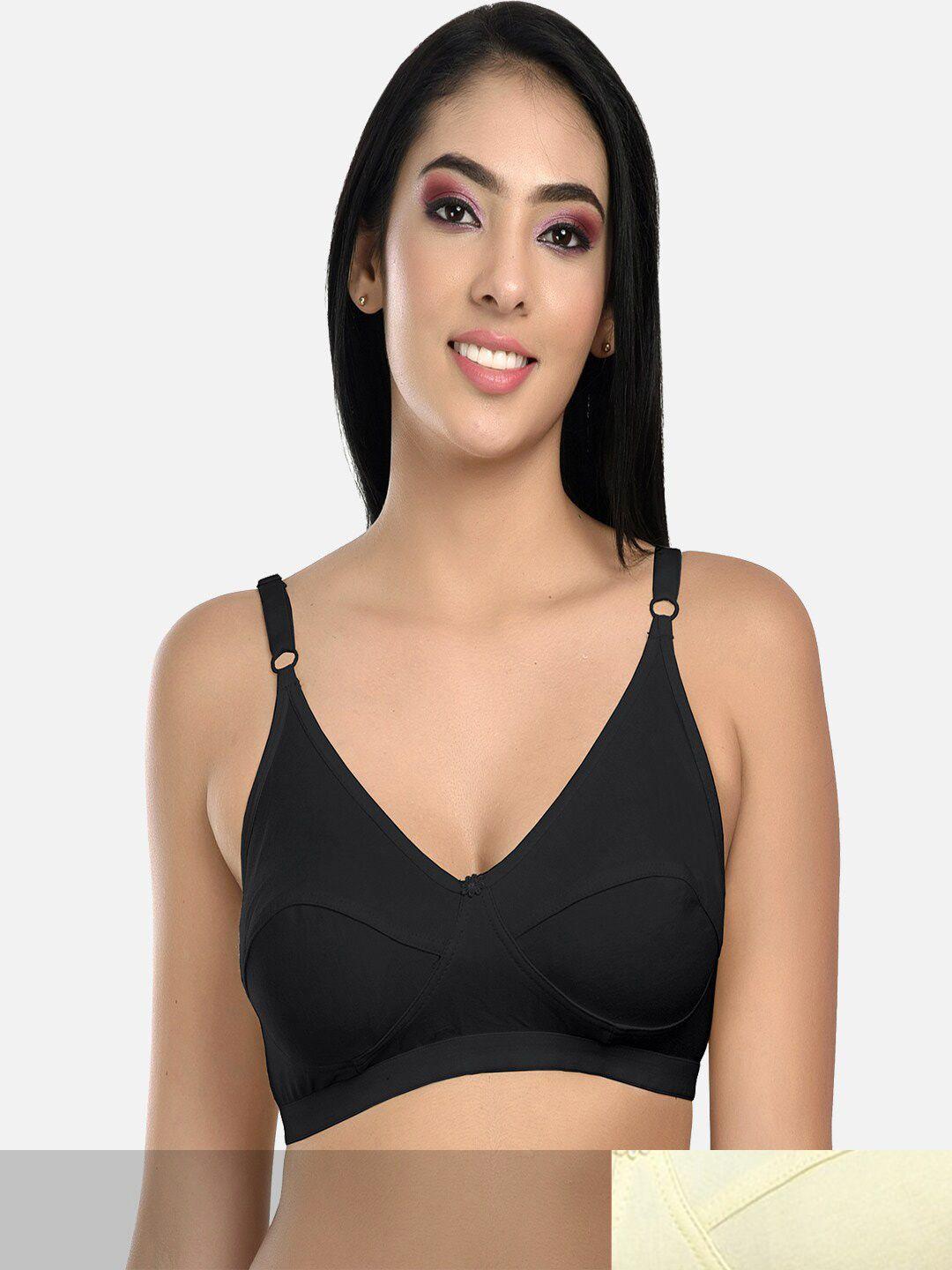 styfun black & beige bra