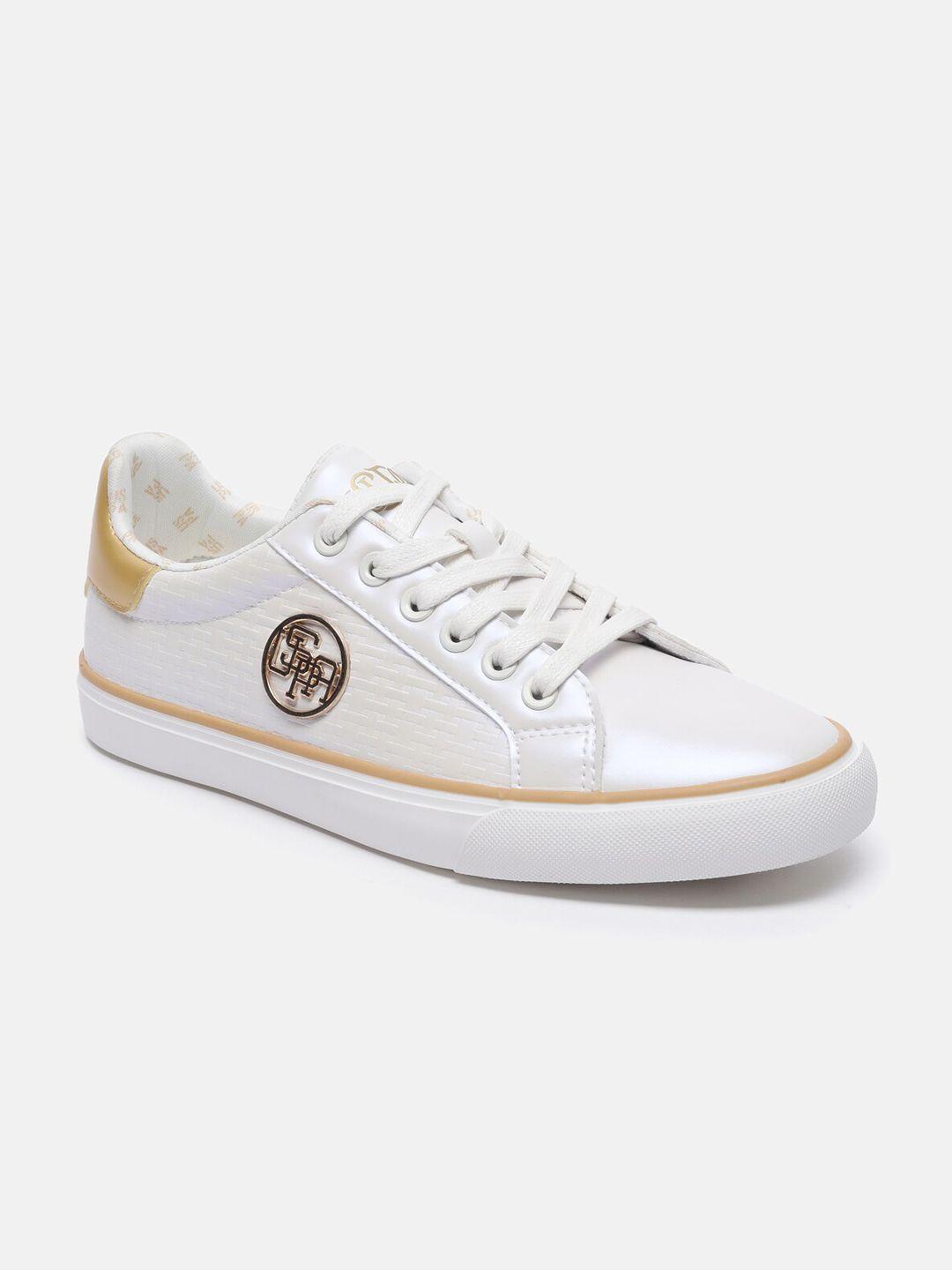 u s polo assn women off white textured sneakers