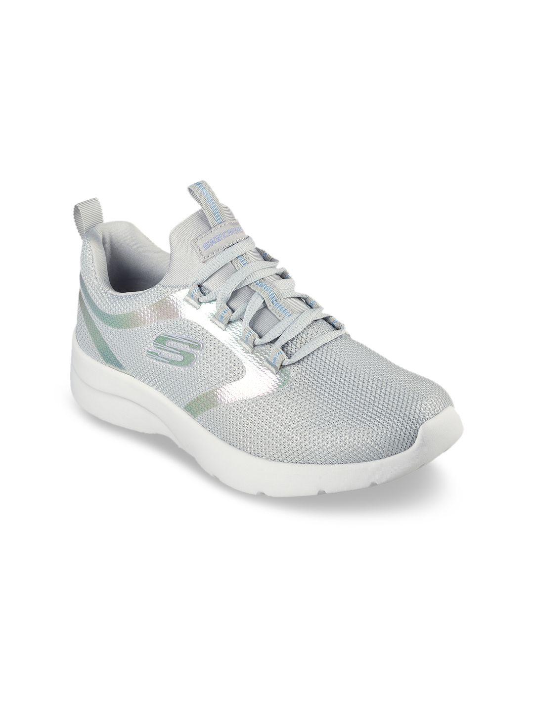 skechers women grey sneakers