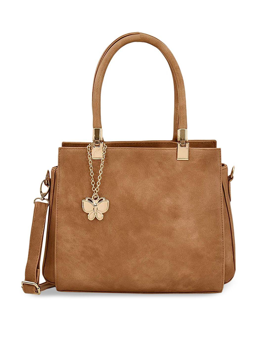 butterflies pu structured handheld bag