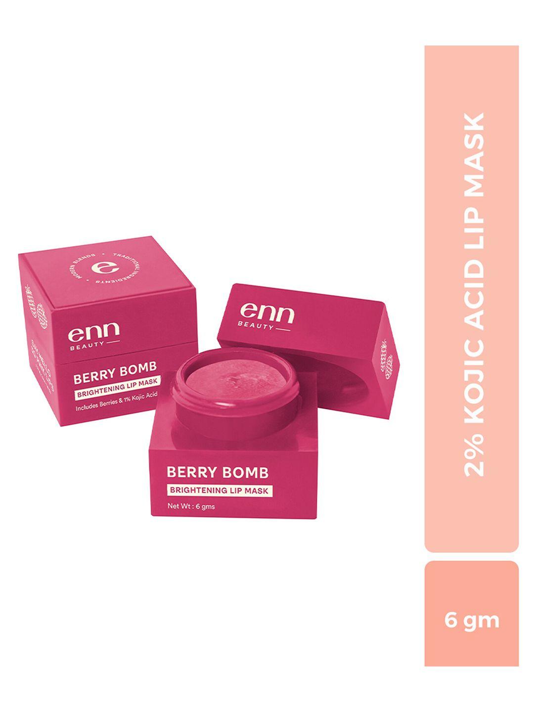 enn brightening lip mask 6 g - berry bomb