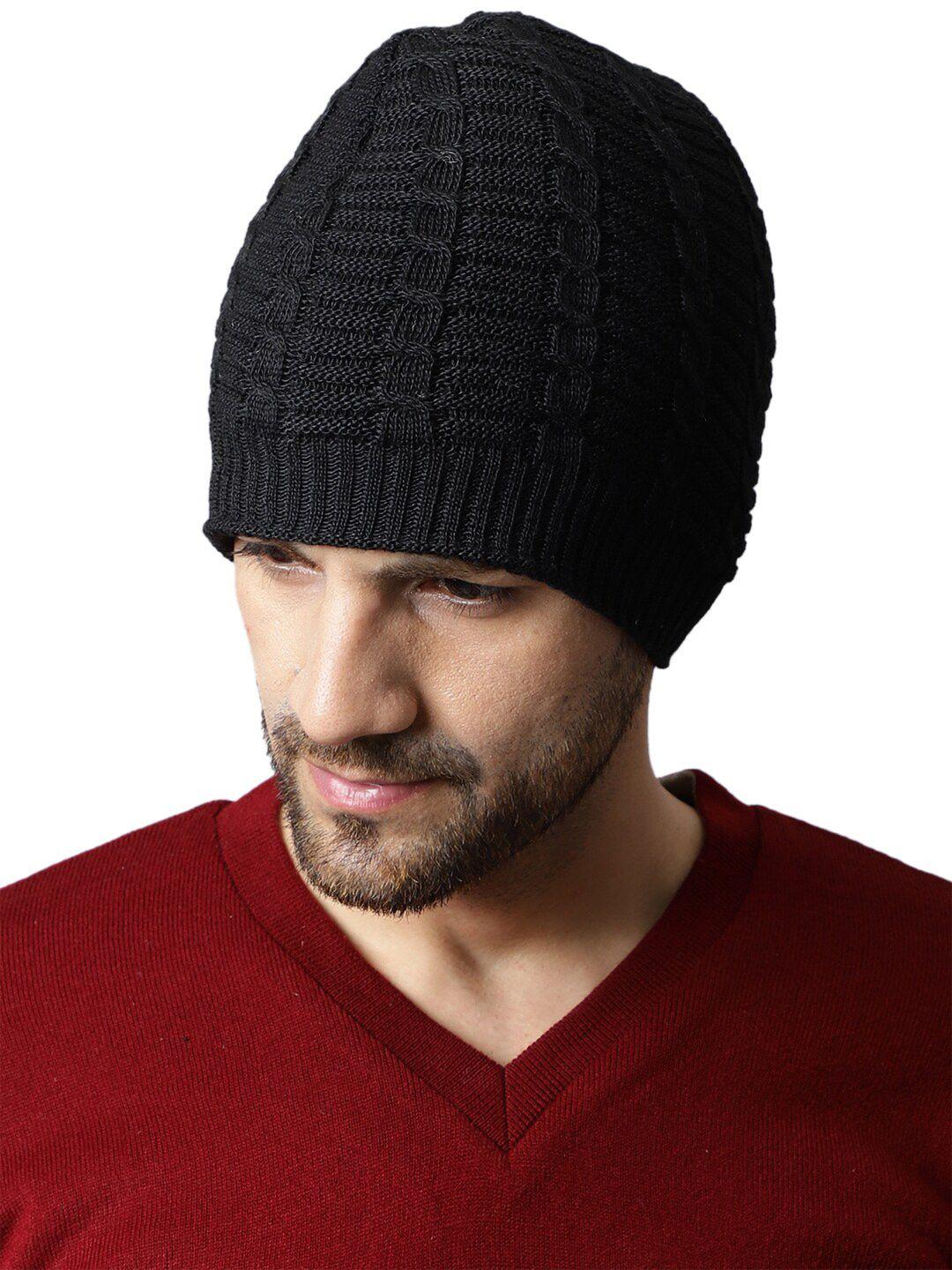 ellis men self designed acrylic beanie